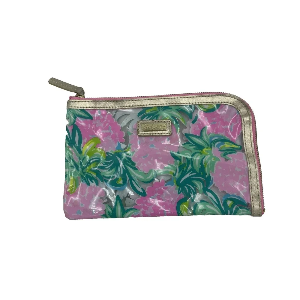 Lilly Pulitzer‎ Stationary Pencils Makeup or Toiletries Zippered Pouch